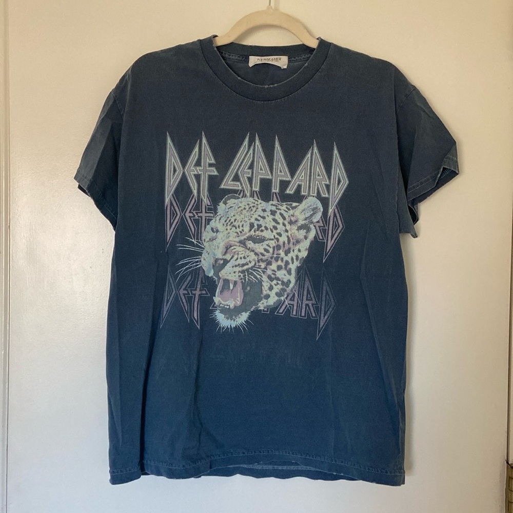 Daydreamer for Free People Def Leopard Vintage T